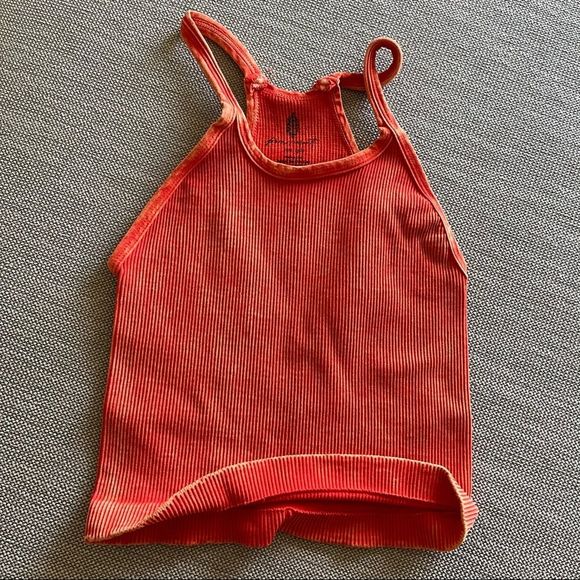 FREE PEOPLE GOOD KARMA 7/8 HIGH RISE TIE DYE CHERRY BOMB LEGGINGS SET XS/S NWOT - Picture 6 of 9